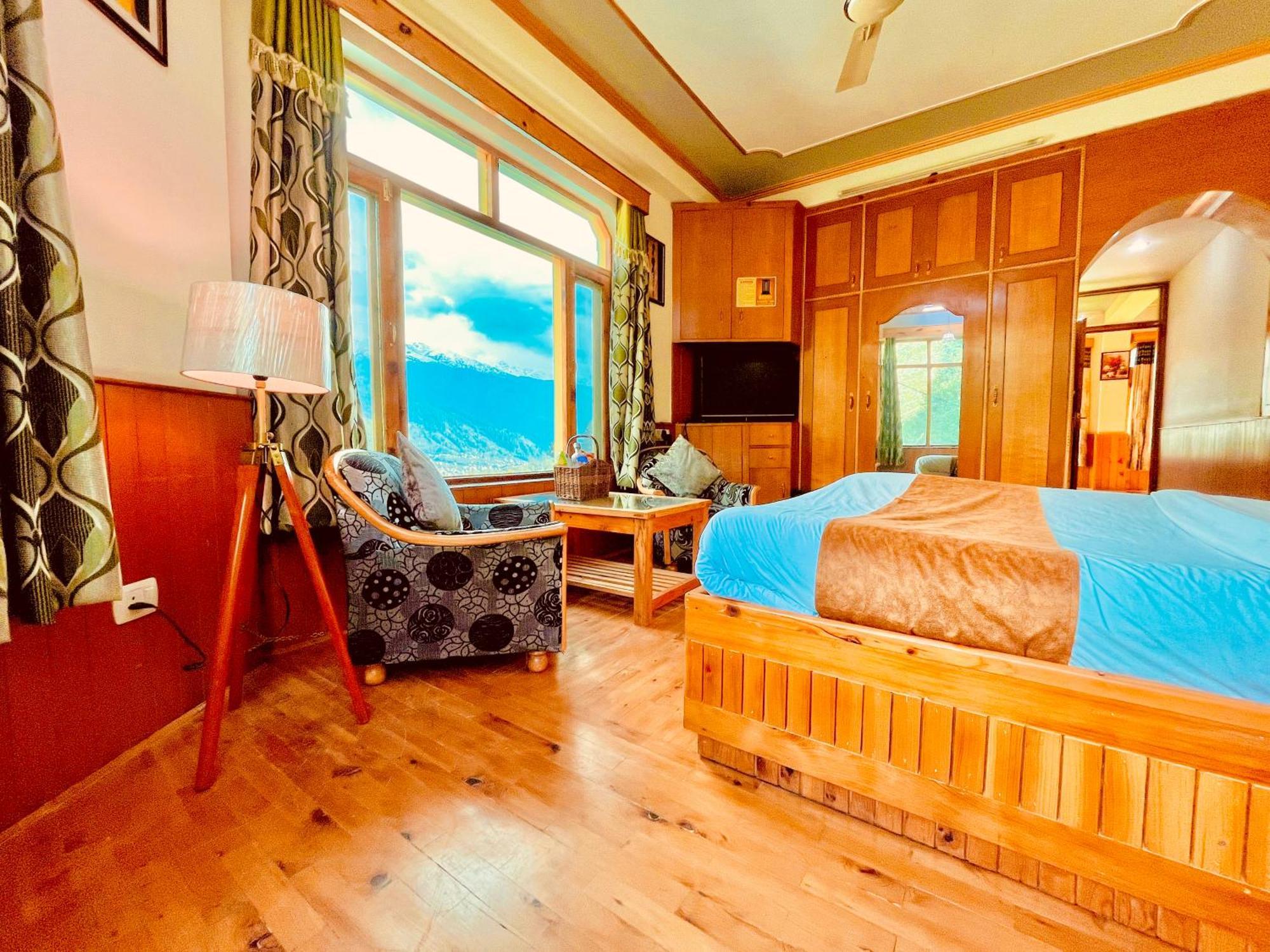 Woods Villa Cottage, Manali Exterior foto