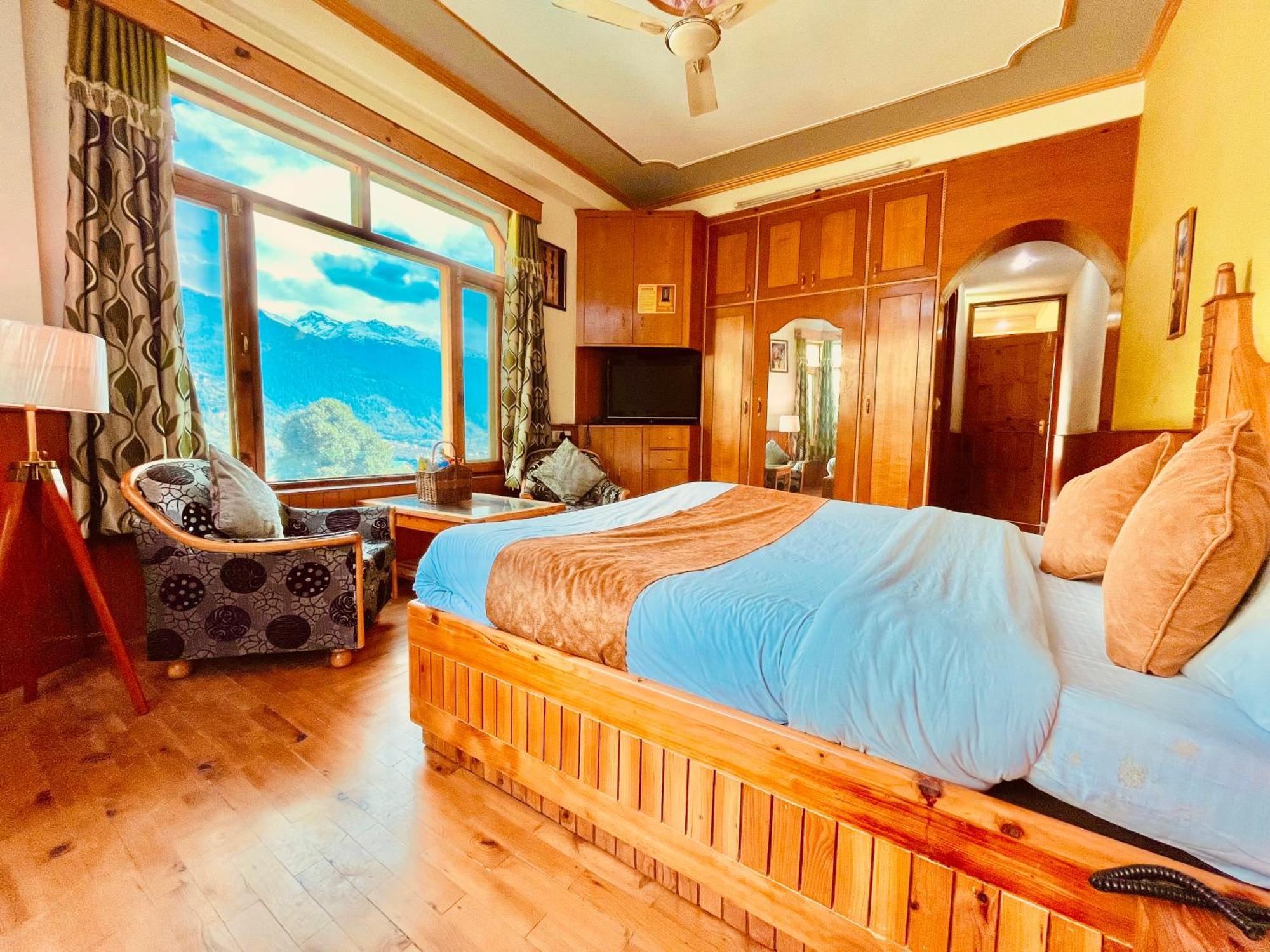 Woods Villa Cottage, Manali Exterior foto